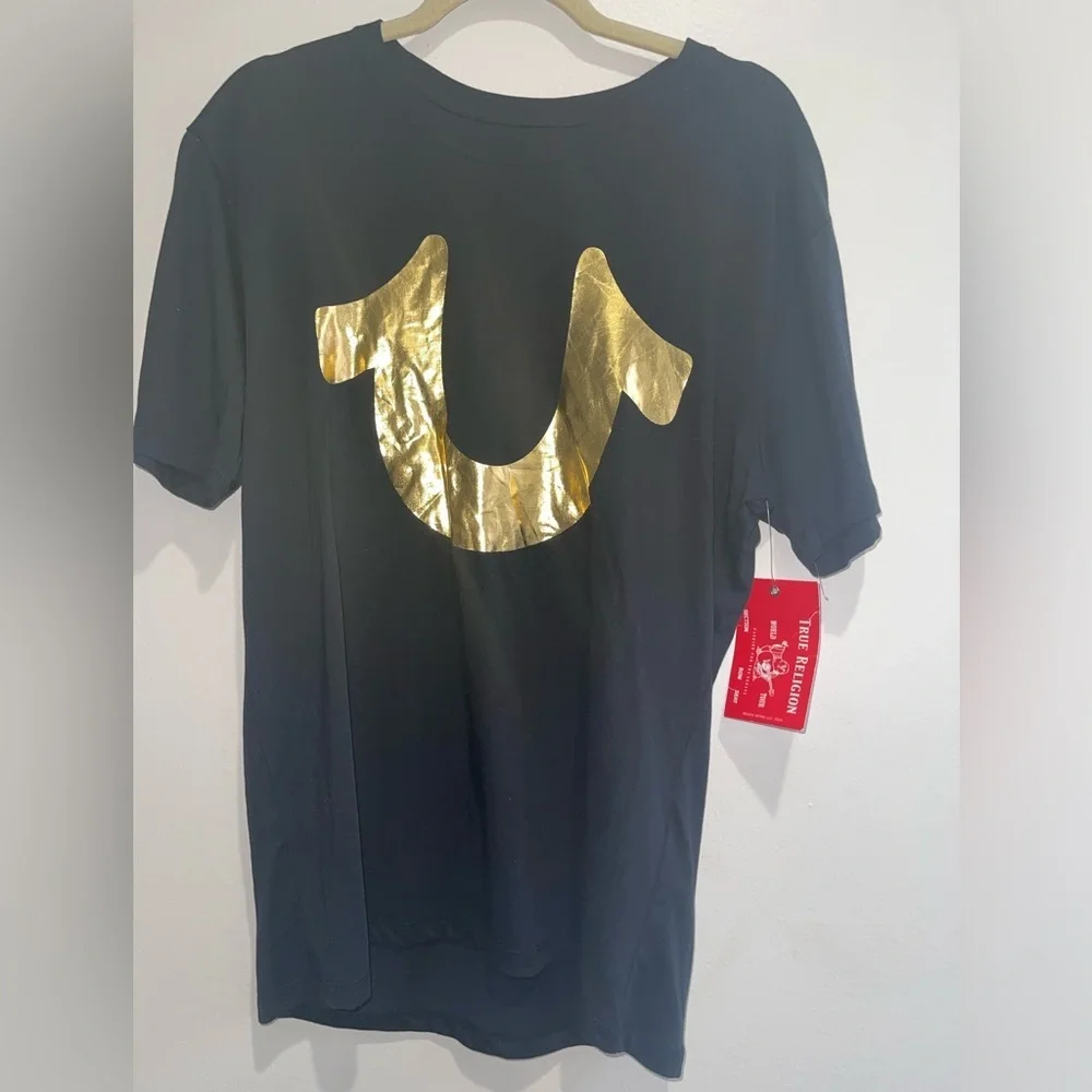 True Religion Big Logo Cotton Tee